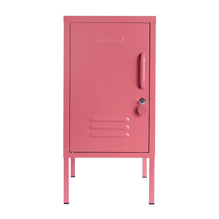 The Shorty Locker - Mustard Made US Storage + Organization - Berry - Left - HORNE