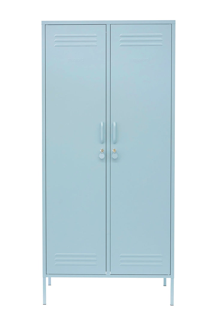 The Twinny Cabinet - Mustard Made US Storage + Organization - Ocean - HORNE