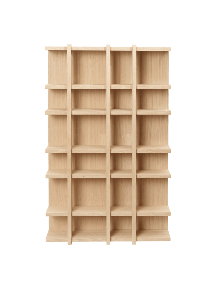 Tilem Shelf - 4x6 - Ferm Living Shelving - Natural Oak Veneer - HORNE