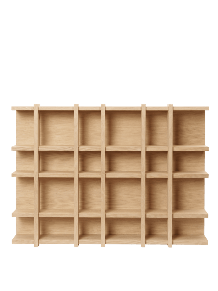 Tilem Shelf - 6x4 - Ferm Living Shelving - Natural Oak Veneer - HORNE