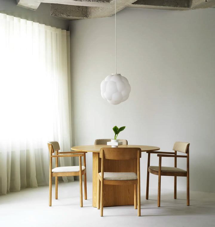 Timb Armchair - Normann Copenhagen Dining Chairs - Brown - HORNE