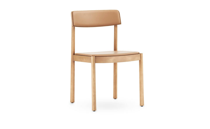 Timb Chair Upholstery - Normann Copenhagen Dining Chairs - Tan/ Ultra Leather - Camel - HORNE