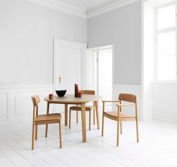 Timb Chair Upholstery - Normann Copenhagen Dining Chairs - Black / Hallingdal 166 - HORNE