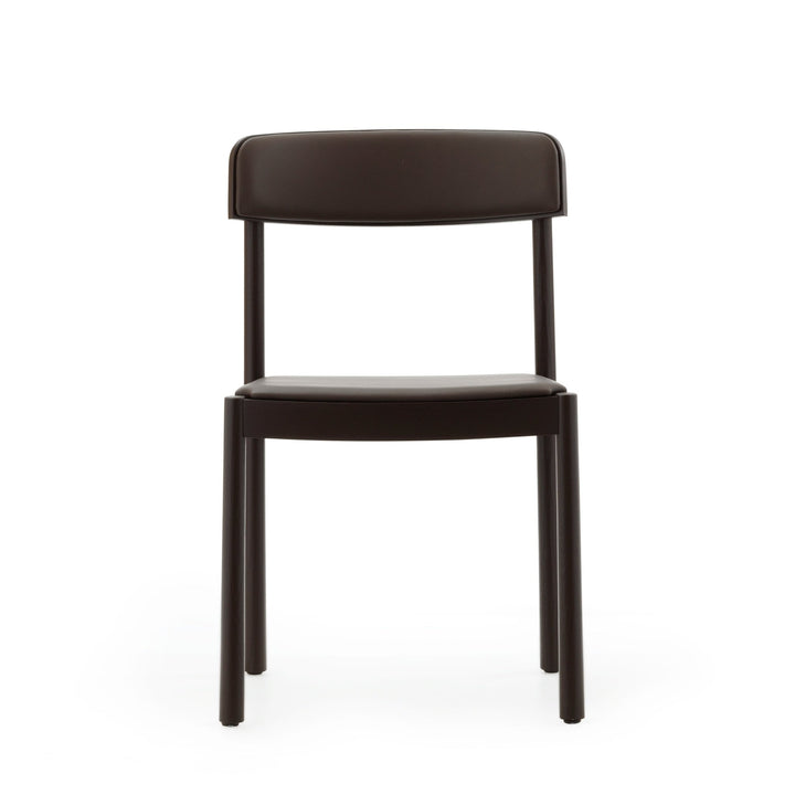 Timb Chair Upholstery - Normann Copenhagen Dining Chairs - Brown / Ultra Leather - HORNE