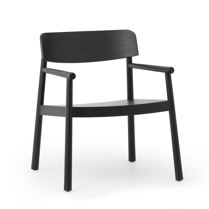 Timb Lounge Armchair - Normann Copenhagen Lounge Chairs - Black - HORNE