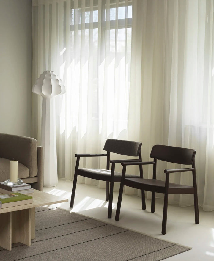 Timb Lounge Armchair - Normann Copenhagen Lounge Chairs - Brown - HORNE