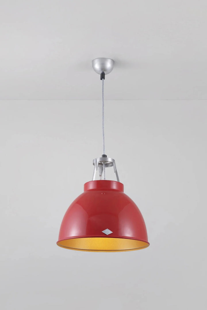 Titan Size 1 Pendant - Original BTC Pendants - Red - Gold Interior - HORNE