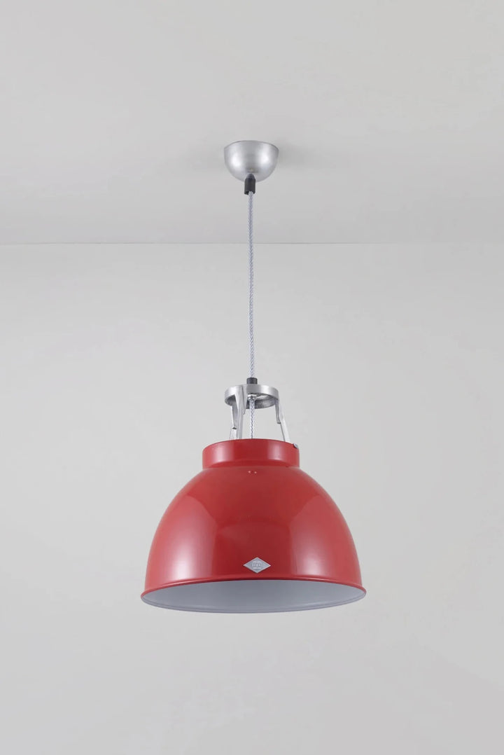 Titan Size 1 Pendant - Original BTC Pendants - Red - White Interior - HORNE