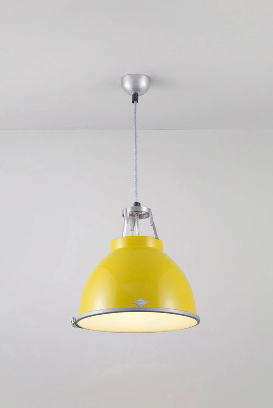 Titan Size 1 Pendant - Original BTC Pendants - Yello - White Interior - HORNE