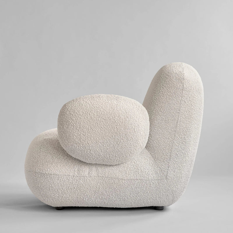 Toe Armchair - Flat - 101 Copenhagen Chairs - Off White (CPH 900) - HORNE