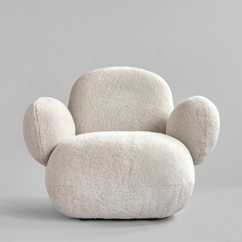 Toe Armchair - Flat - 101 Copenhagen Chairs - Off White (CPH 900) - HORNE