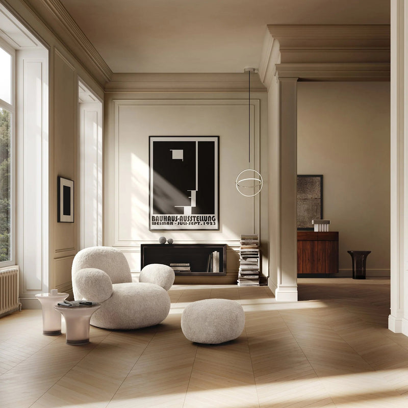Toe Armchair - Flat - 101 Copenhagen Chairs - Off White (CPH 900) - HORNE