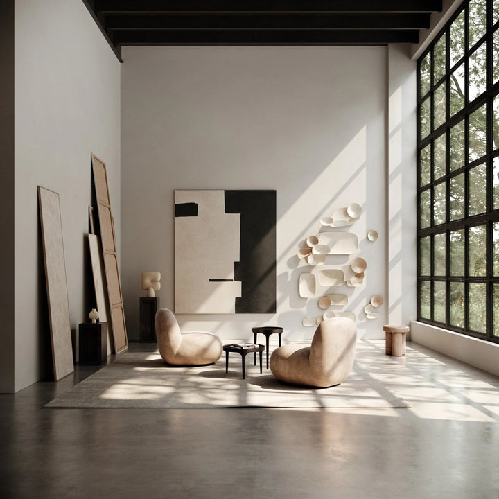 Toe Chair - Flat - 101 Copenhagen Chairs - Taupe (Pallazo 163) - HORNE