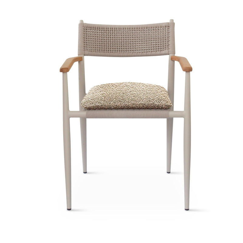 Togo Arm Chair - BETACO Chairs - Black Rope / Black Aluminum - HORNE
