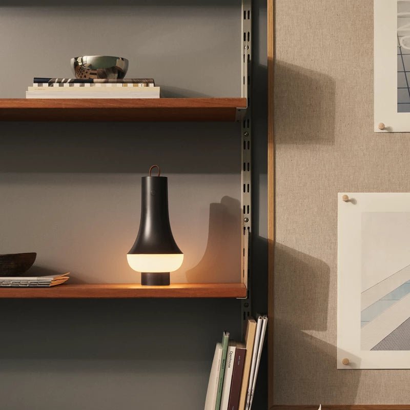 Tomoshi Portable Lamp - Louis Poulsen Table + Task - Dark Brown - HORNE