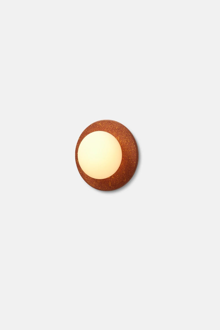 Topo Sconce - RBW Lighting - Small 8.5" - Rust - 2700K (warm white) - HORNE