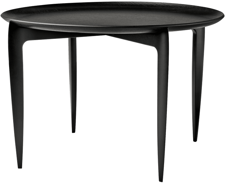 Tray Table - Fritz Hansen Tables - Large - Black - HORNE