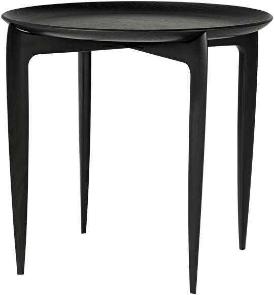 Tray Table - Fritz Hansen Tables - Small - Black - HORNE