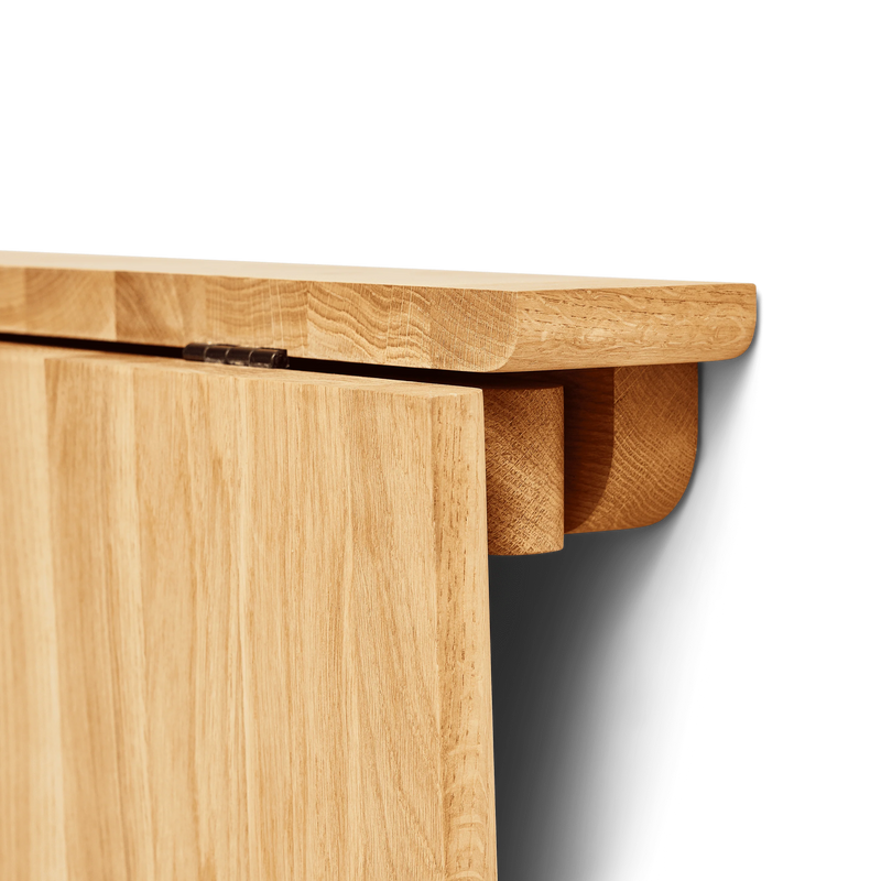 Trefoil Folding Wall Table - Form & Refine Tables - HORNE