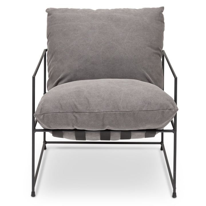 Trent Accent Chair - Urbia Chairs - Washed Forest - HORNE