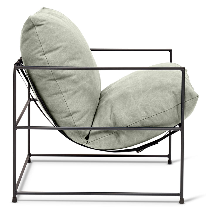 Trent Accent Chair - Urbia Chairs - Washed Forest - HORNE