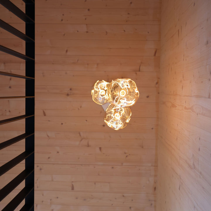 Triple Pendant Voronoi III - Tala Cluster Pendants - Graphite + Voronoi III - HORNE