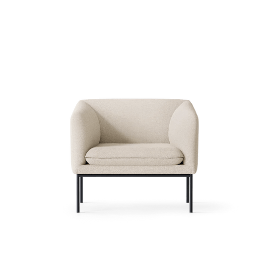 Turn 1 - Seater - Ferm Living Chairs - Bouclé - Off - White - HORNE
