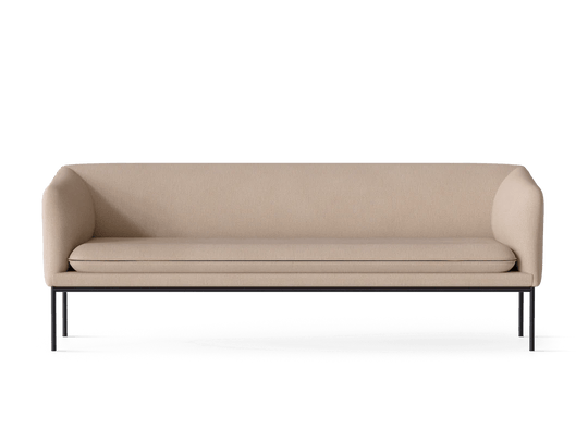 Turn Sofa 3 - Ferm Living Chairs - Hallingdal - Beige - HORNE