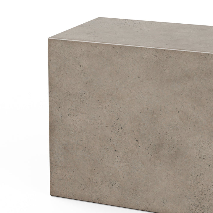 Una Bench - Urbia Stools + Benches + Ottomans - Ivory Terrazzo - Large - HORNE