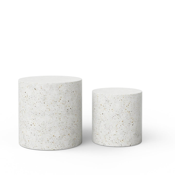 Una Pedestal - Set of 2 - Urbia Tables - Lava - HORNE