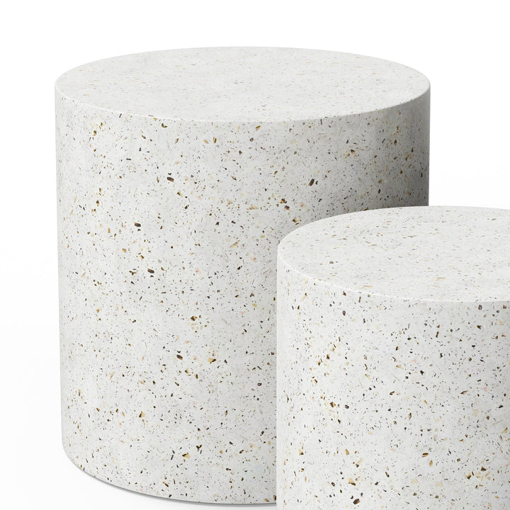 Una Pedestal - Set of 2 - Urbia Tables - Lava - HORNE