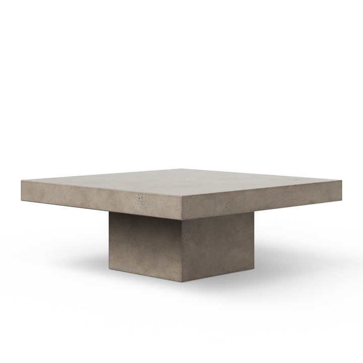 Una Square Coffee Table - Urbia Coffee Tables - Ivory Terrazzo - HORNE