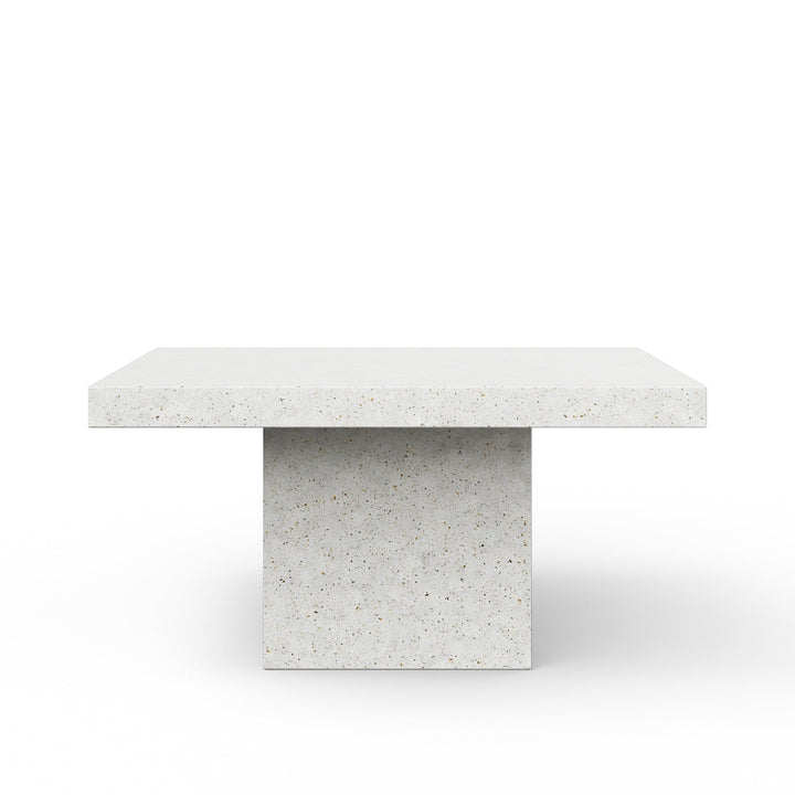Una Square Table - Dining Height - Urbia Tables - Ivory Terrazzo - HORNE