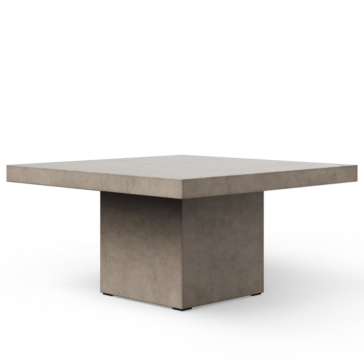 Una Square Table - Dining Height - Urbia Tables - Ivory Terrazzo - HORNE