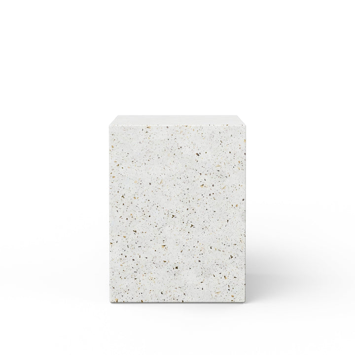 Una Stool - Urbia Stools + Benches + Ottomans - Ivory Terrazzo - HORNE