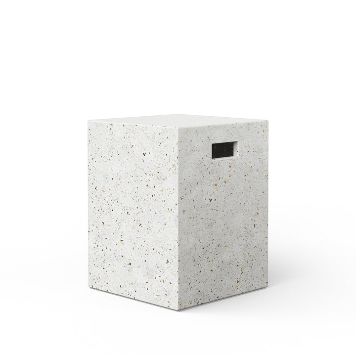 Una Stool - Urbia Stools + Benches + Ottomans - Ivory Terrazzo - HORNE