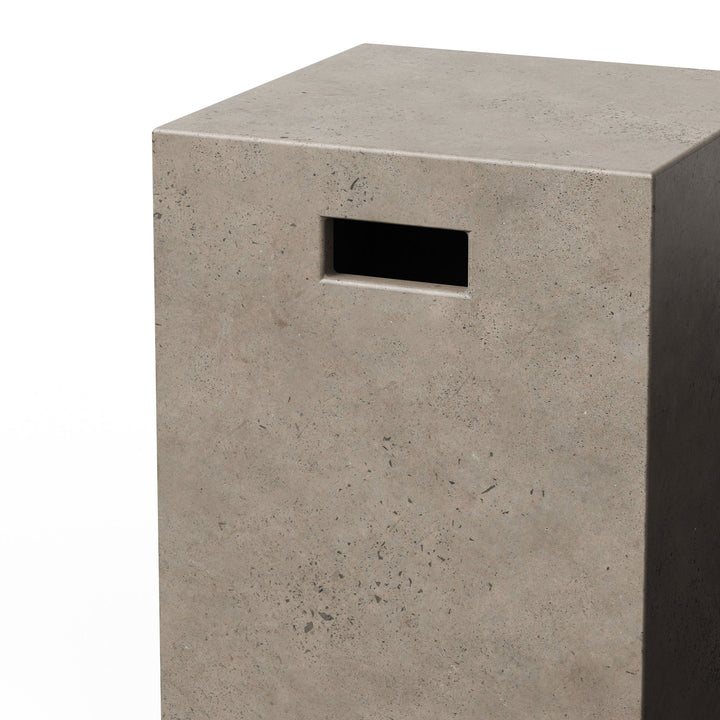 Una Stool - Urbia Stools + Benches + Ottomans - Ivory Terrazzo - HORNE