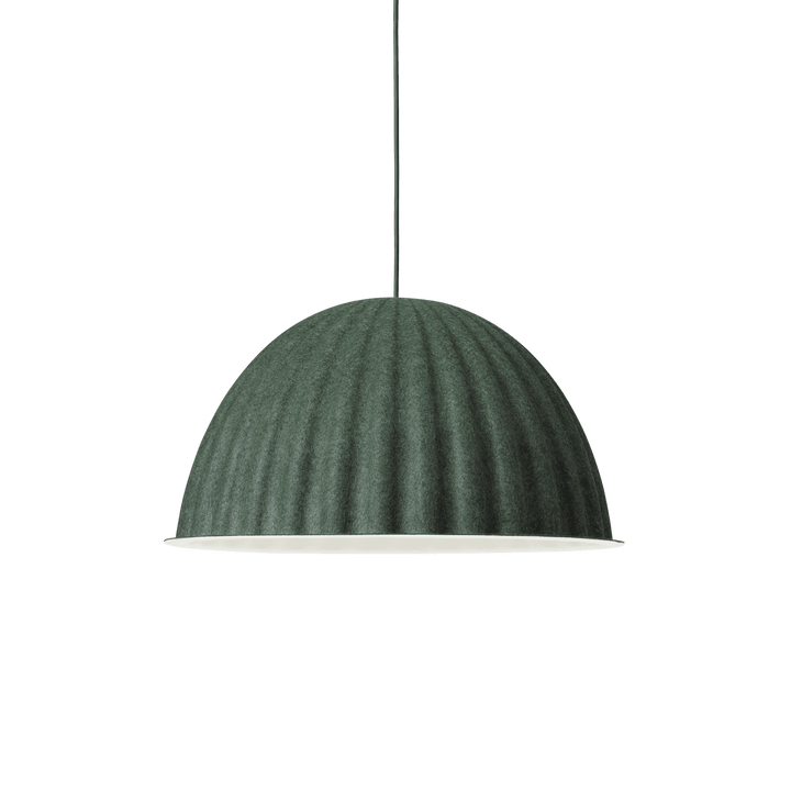 Under The Bell Pendant Lamp - Muuto Pendants - Small - Dark Green - HORNE