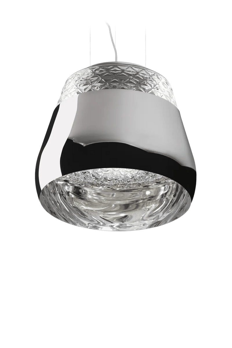 Valentine Suspended - Moooi Lighting - Silver - LARGE - HORNE