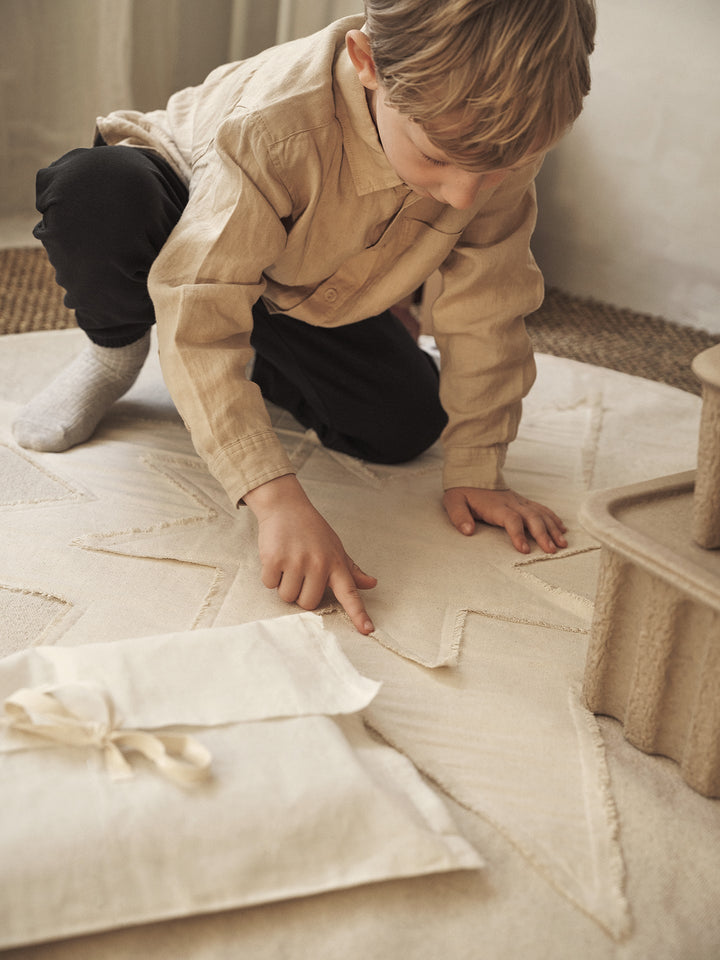 Vela Star Christmas Tree Blanket - Ferm Living - Art + Objects - HORNE