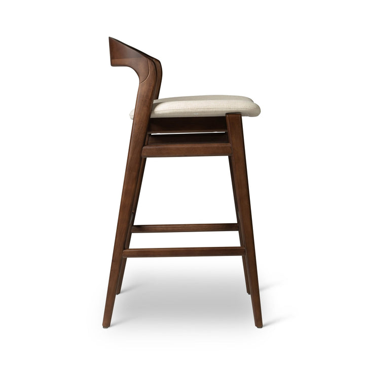 Velma Bar Stool - Urbia Chairs - Medley Ivory Nogal - HORNE