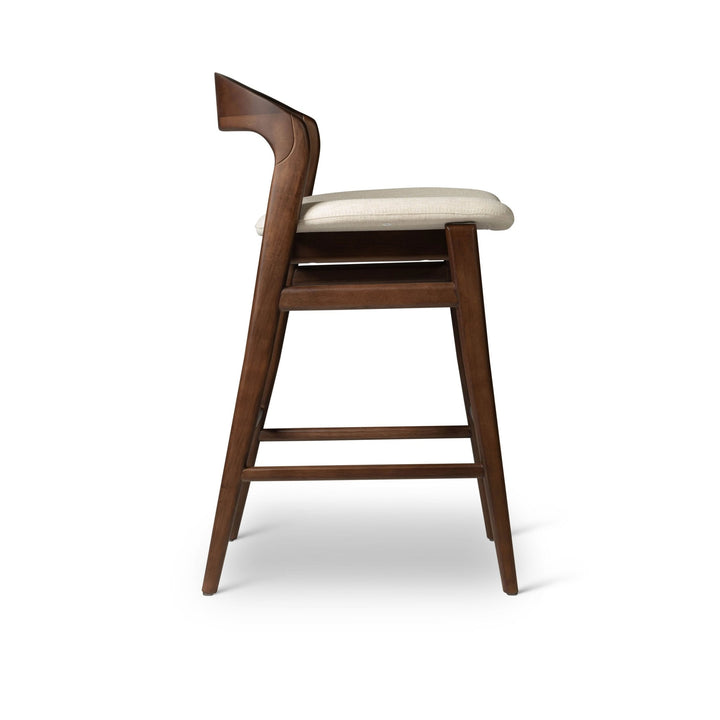 Velma Counter Stool - Urbia Chairs - Medley Ivory Nogal - HORNE
