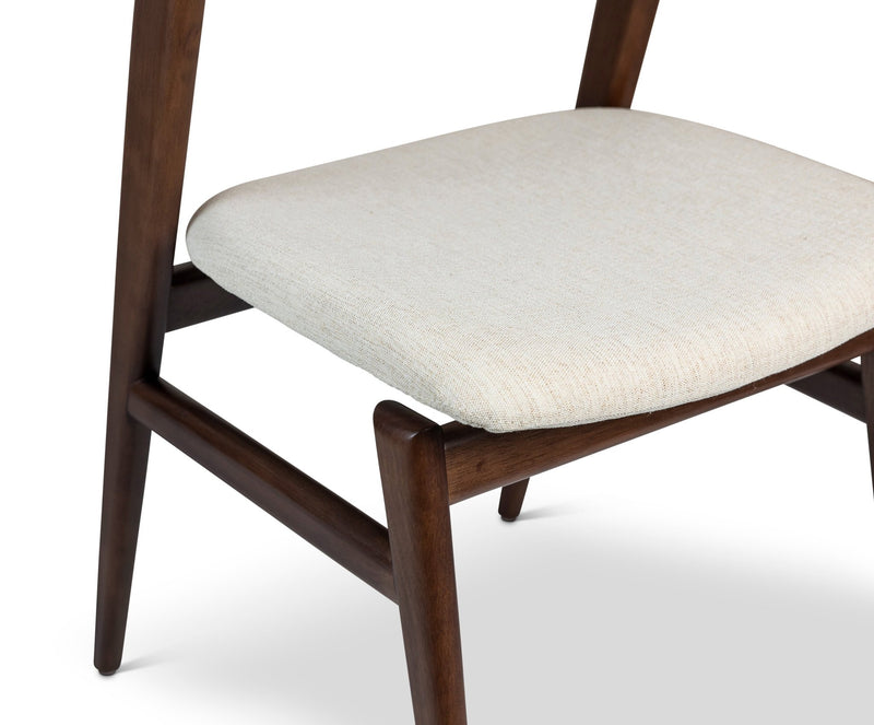 Velma Side Chair - Urbia Chairs - Crafted Glaze Nevoa - HORNE