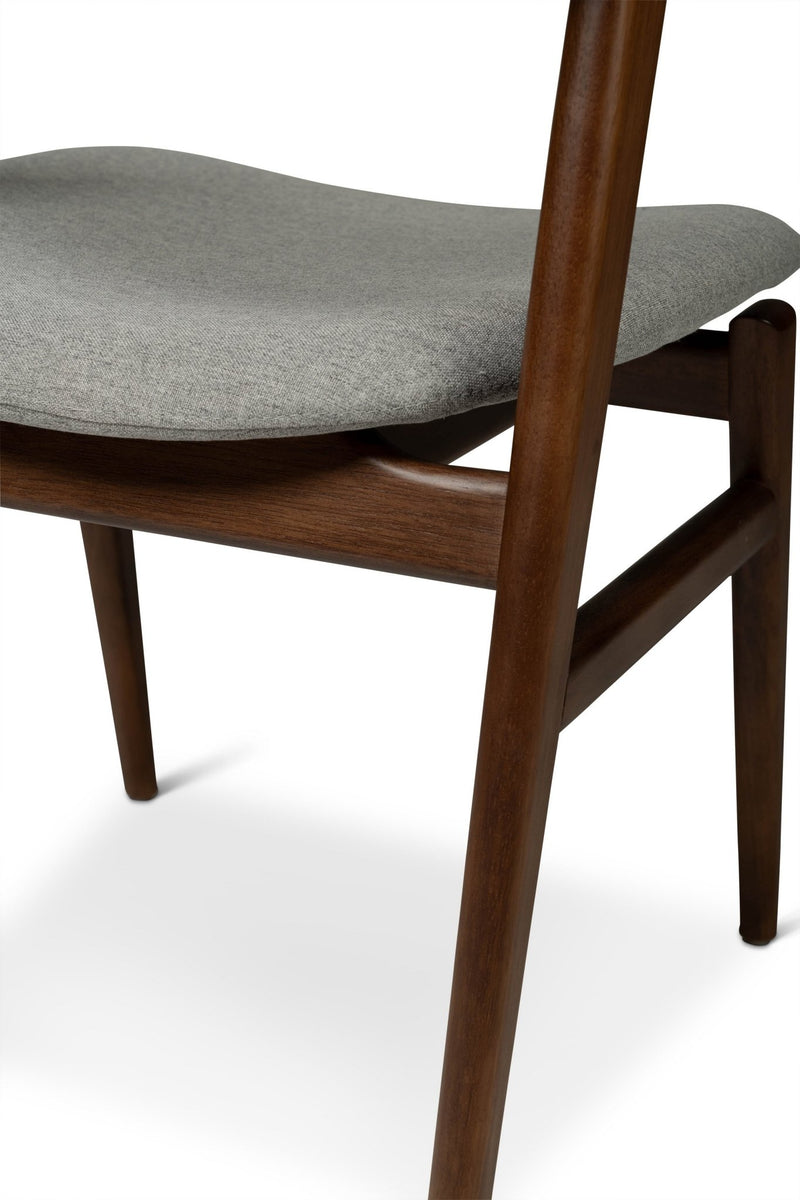 Velma Side Chair - Urbia Chairs - Crafted Glaze Nevoa - HORNE