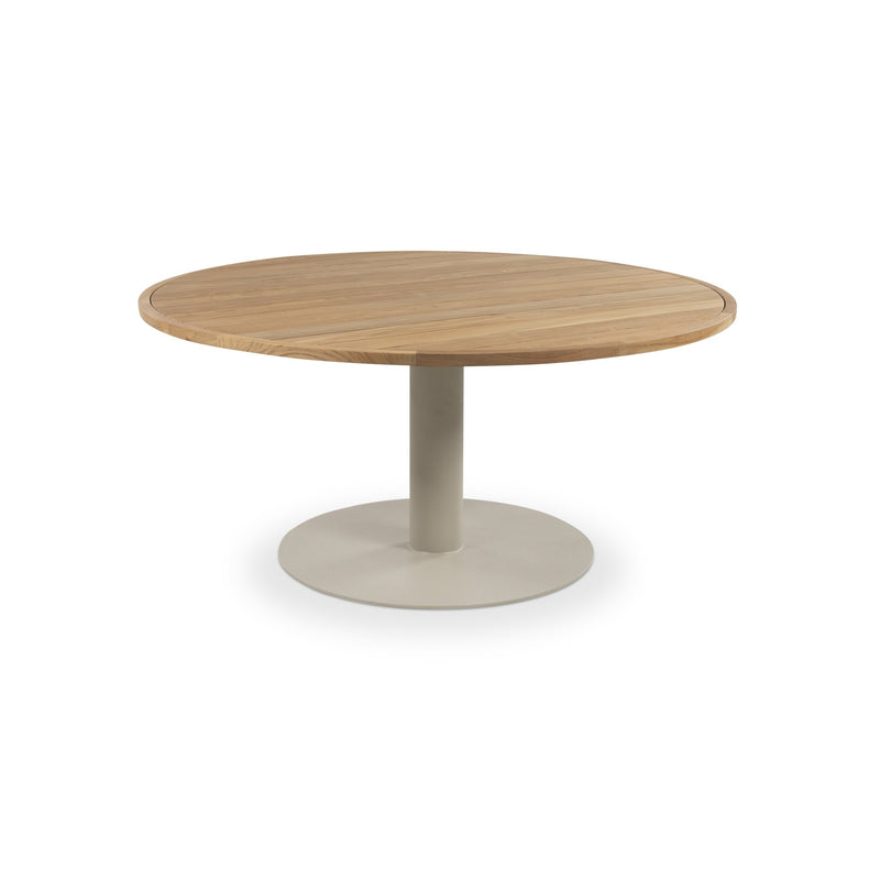 Venice Dining Table - BETACO Tables + Desks - Black Alu / Teak - HORNE