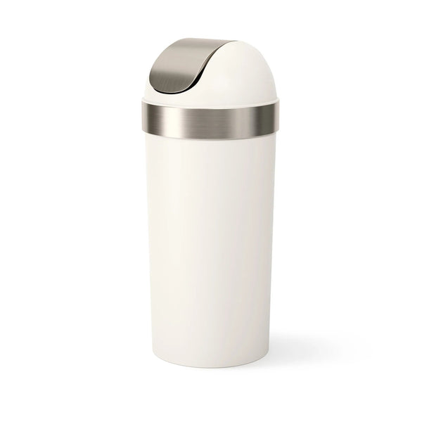 Venti Trash Can - Umbra Storage + Organization - Sand - HORNE