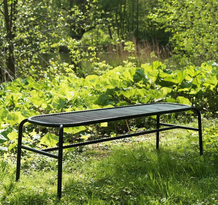 Vig Bench - Normann Copenhagen Outdoor Seating - Dark Green - HORNE