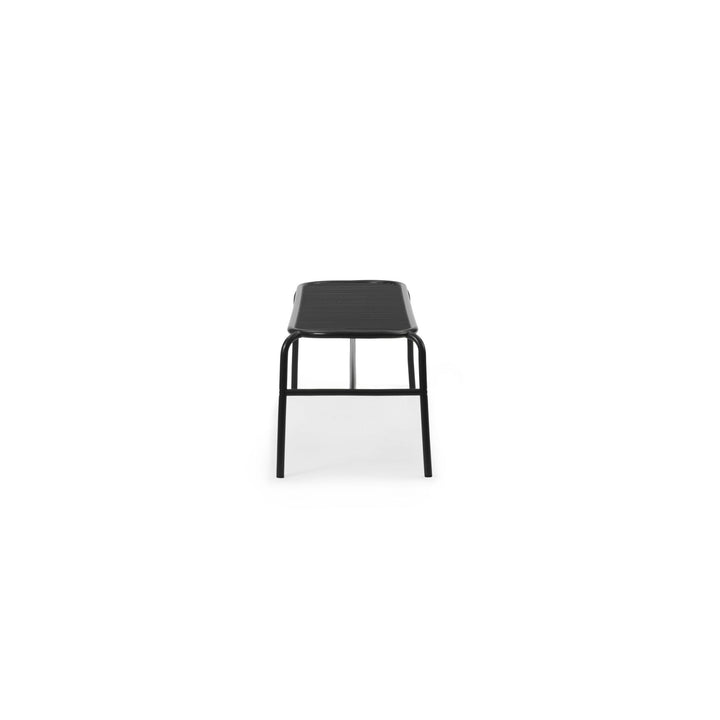 Vig Bench - Normann Copenhagen Outdoor Seating - Black - HORNE