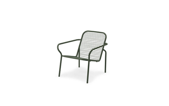 Vig Lounge Chair - Normann Copenhagen Outdoor Seating - Dark Green - HORNE
