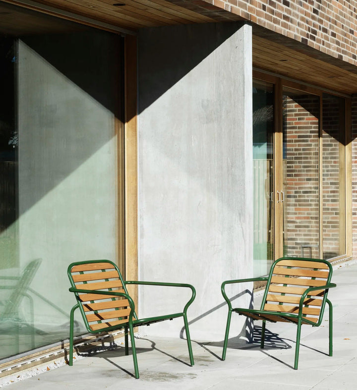 Vig Lounge Chair Wood - Normann Copenhagen Outdoor Seating - Black - HORNE